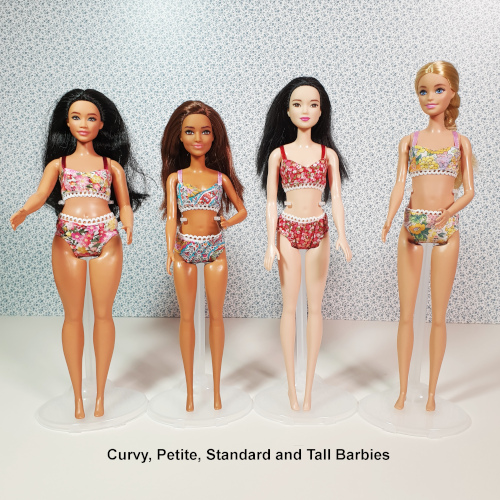 Barbie Bra and Knickers Pattern